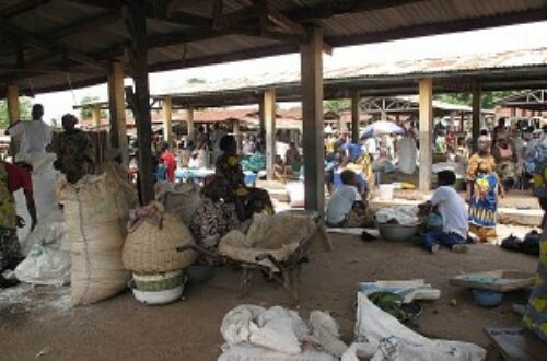 Article : kara Togo: incendie, le marché de kara a brûlé