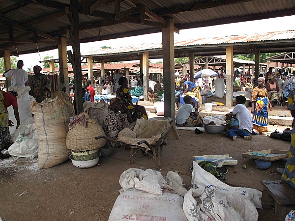 Article : kara Togo: incendie, le marché de kara a brûlé